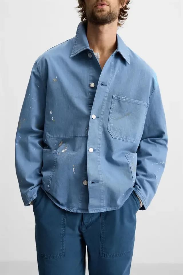 Nomad Paint-Splatter Jacket